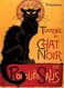 Palace Learning Tourne du Chat Noir by Theophile Alexandre Steinlen 1896 The Black Cat Vintage Poster Print LAMINATED 18 x 24