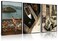 SOUHLP 3Pcs Mediterranean Coastal Canvas Wall Art