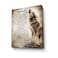 Parylore Motivational Wolf Canvas Wall Art Christian Wolf Gift for Men Picture Wall Decor Inspirational Quotes Painting Framed Modern Artwork for Bedroom Bathroom Office Home Decor 12x16 inch
