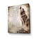 Parylore Motivational Wolf Canvas Wall Art Christian Wolf Gift for Men Picture Wall Decor Inspirational Quotes Painting Framed Modern Artwork for Bedroom Bathroom Office Home Decor 12x16 inch