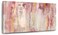Kureful Abstract Wall Art Large Wall Decor Pink Artwork 20x 40 Pictures Gold Paintings for Bedroom Living Room Office Canvas Prints