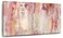 Kureful Abstract Wall Art Large Wall Decor Pink Artwork 20x 40 Pictures Gold Paintings for Bedroom Living Room Office Canvas Prints