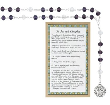 McVan St Joseph Chaplet with Card