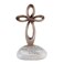Dicksons God Grant Me The Serenity Open Carved 3 x 6 Inch Resin Tabletop Cross