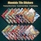 Jacklove 16 Pcs 6x6 in Mandala Style Decorative Tile Stickers Peel and Stick Self Adhesive Removable Tiles Backsplash Waterproof Kitchen Bathroom Furniture Staircase Home Decor Wall Sticker MZ274