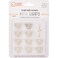 Chibitronics White LED Circuit Stickers Megapack 30 Waterproof Conductive Adhesive Paper Irregular Single Use Indoor 1 Count