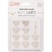 Chibitronics White LED Circuit Stickers Megapack 30 Waterproof Conductive Adhesive Paper Irregular Single Use Indoor 1 Count