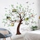 decalmile Large Family Tree Wall Decals DIY Photo Frame Tree Wall Stickers Bedroom Living Room Sofa TV Background Wall Decor