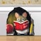 Micesterpiece eachers Pet Mouse Wall Sticker Adorable 3D Reading Mouse Dcor for Classroom Kids Room Book Lover Gift by MICESTERPIECE