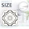 Mi Alma Peel Stick Tile Backsplash Stair Riser Decals DIY Decals Mexican Talavera Home Decor Staircase Decal Stickers Pack of 24 Tiles 7W x 7L Each