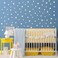 BugyBagy Wall Decals White Stars for Kids Room 345centimeter Mix 112 Pcs Easy to Peel Easy to Stick Safe On Walls and Paint Vinyl Decor by Bugybagy Matte White