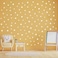 BugyBagy Wall Decals White Stars for Kids Room 345centimeter Mix 112 Pcs Easy to Peel Easy to Stick Safe On Walls and Paint Vinyl Decor by Bugybagy Matte White