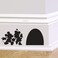 SmartDistributors AgileSolutions Mouse Decals Hole Wall Sticker Mickey Mouse Decals Disney for Wall 95 x 45 inches Pack of 1