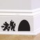 SmartDistributors AgileSolutions Mouse Decals Hole Wall Sticker Mickey Mouse Decals Disney for Wall 95 x 45 inches Pack of 1