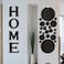 Zonon 30 Pcs Living Room Wall Decor Home Mirror Wall Letter Signs Stickers DIY Acrylic Mirror Decals 3D Decorations for Home Bedroom Living Room RemovableBlack