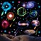 Chinco Glow in Dark Stars Ceiling Wall Stickers Galaxy Star Stickers SelfAdhesive Removable Decals for Kid Nursery Fresh Style