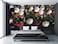 Cliouar Flower Rose Tropical Plants Black Wallpaper Mural Bedroom Living Room Decor 158 x 110 Not Peel and Stick