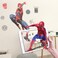WALL PALZ Wall Palz Marvel SpiderMan Peel and Stick Wall Decals 30 SpiderMan Wall Decor with 3D Augmented Reality Interaction Marvel Decals for Wall