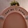 Hatcherabilia Pack of 2 Fun Put Me Down Funny Toilet Seat Sticker Bathroom Cute Wall Decal Bathroom Accessory Potty Training Black