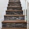 MISSSIXTY 7 Strips Self Adhesive Stair Stickers Peel and Stick Vinyl Stair Risers Decals Staircase Murals Decor for Steps 3937 x 826 RS10