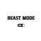Bubbles Designs Beast Mode Gym Wall Vinyl Decal Workout Wall Quote Gym Motivate