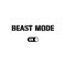 Bubbles Designs Beast Mode Gym Wall Vinyl Decal Workout Wall Quote Gym Motivate