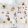 Mfault Italian Fat Chefs Wall Decals Stickers Funny Cooker Baker Food Cooking Decorations Kitchen Art Home Dining Room Restaurant Decor