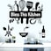 ALQALAA ROASTERY Large Kitchen Decals Quotes Kitchen Wall Stickers is The Heart of Home Vinyl Wall Sign Art Decor Word Saying with Kitchenware Big Butterfly DIY Wall Design Art Decor Home Decor
