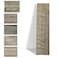 COLAMO Wood Look Tile Peel and Stick BacksplashThick Rigid OakWeathered Stick On Kitchen BacksplashAdhesive Faux Shiplap Wood Panels for RVVanityAccent WallSelf Stick Wall Tile24PCS