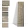 COLAMO Wood Look Tile Peel and Stick BacksplashThick Rigid OakWeathered Stick On Kitchen BacksplashAdhesive Faux Shiplap Wood Panels for RVVanityAccent WallSelf Stick Wall Tile24PCS