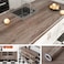 AbaBoorty 85x158 Classic Gray Oak Wood Wallpaper Peel and Stick Wood Look Vinyl Wrap for Cabinets Shelves