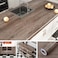 AbaBoorty 85x158 Classic Gray Oak Wood Wallpaper Peel and Stick Wood Look Vinyl Wrap for Cabinets Shelves