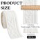 CRASPIRE 905 x 314in Peel and Stick Crown Molding Wallpaper Border White Self Adhesive Flexible 3D Baseboard Trim Mirror Sticky Wall Edging Base Lines Foam Waterproof for Hotel Home DIY Decor