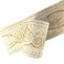 Yija 5 Meters Royal Peony 3D Self Adhesive Peel and Stick Waterproof Wall Border Easy to Apply 4 Inch by 165 Feet Light Yellow