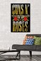 Trends International Guns N Roses Stacked Logo Wall Poster 34L x 224W Unframed Version