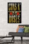 Trends International Guns N Roses Stacked Logo Wall Poster 34L x 224W Unframed Version
