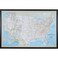 Craig Frames Wayfarer Classic United States Push Pin Travel Map