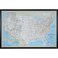 Craig Frames Wayfarer Classic United States Push Pin Travel Map