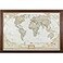 Craig Frames Wayfarer Executive World Push Pin Travel Map