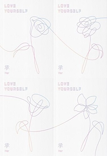 BigHit BTS LOVE YOURSELF Her Random ver PhotobookPhotocardOfficial PosterExtra Photocard