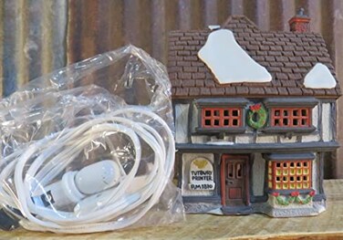 Department 56 Dickens Village Tutbury Printer 1990