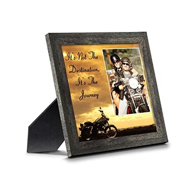 Crossroads Home Dcor Patriotic Harley Accessories Harley Wedding Gifts Its Not The Destination Unique Motorcycle Wall Decor 9760BW