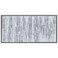 Empire Art Direct Abstract Wall Art Textured Hand Painted Canvas by Martin Edwards Champagne Frame 24 x 48 Silver Frequency