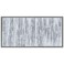 Empire Art Direct Abstract Wall Art Textured Hand Painted Canvas by Martin Edwards Champagne Frame 24 x 48 Silver Frequency