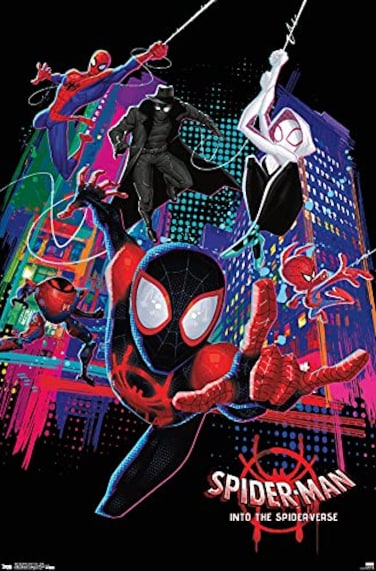 Trends International Marvel SpiderMan Into The SpiderVerse Group Wall Poster 22375 x 34 Premium Unframed Version
