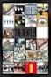 Trends International 24X36 The Beatles Albums Wall Poster 24 x 36 Black Framed Version