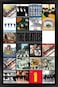 Trends International 24X36 The Beatles Albums Wall Poster 24 x 36 Black Framed Version