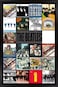 Trends International 24X36 The Beatles Albums Wall Poster 24 x 36 Black Framed Version
