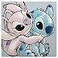 Open Road Brands Disney Lilo and Stitch With Angel Gallery Wrapped Canvas Wall Decor Adorable Stitch Wall Art For Home Decorating