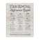 Stupell Industries Stain Removal Reference Guide Canvas Art 16 x 20 Inches Easy to Hang and Sturdy Made in USA by Lettered and Lined